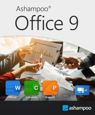 Ashampoo Office 9 PL - zgodny z MS Office - lic. wieczysta Pełna Wersja