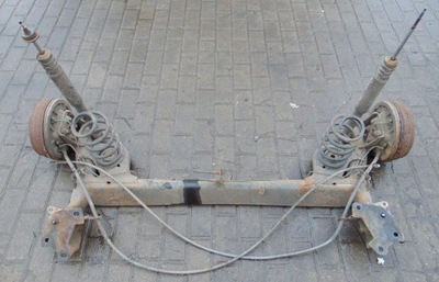 Балка oś подвеска задняя dacia logan i mcv kombi фото №1