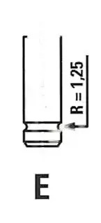SOUPAPE ÉCHAPPEMENT R6071/RNT FRECCIA TOYOTA 