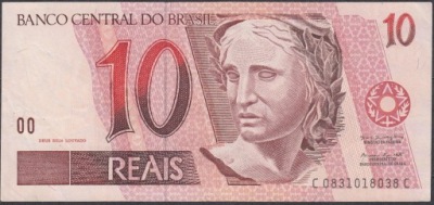 Brazylia 10 Reais 1997