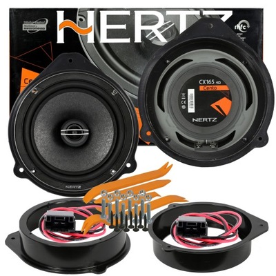 HERTZ ECX CX 165 ALTAVOCES AUDI A8 D3 PARTE DELANTERA I PARTE TRASERA  