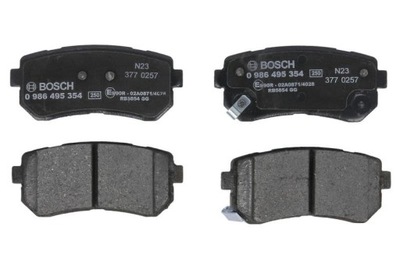 BOSCH 0 986 495 354 КОМПЛЕКТ КОЛОДОК ШАЛЬМІВНИХ, ГАЛЬМА TARCZOWE