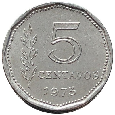 86932. Argentyna - 5 centavo - 1973r.