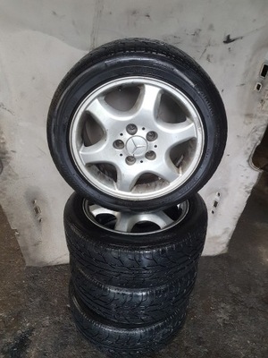 RUEDAS DISCOS DE ALEACIÓN LIGERA (DE TITANIO) 205/50 R16 5X112 MERCEDES W208 JUEGO 4 PIEZAS  