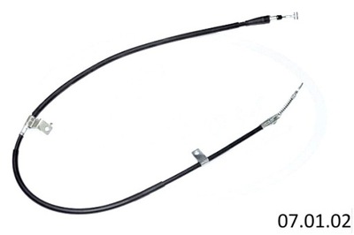 LINEX CABLE DE FRENADO DE MANO PARTE TRASERA L CHEVROLET CAPTIVA OPEL ANTARA A  