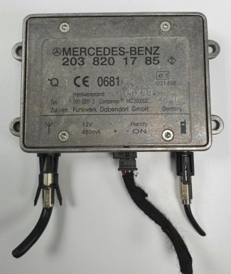 Усилитель антенны mercedes w220 2038201785 фото №1