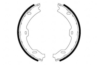Nk тормозные колодки ham. ручной. db w221 фото №1