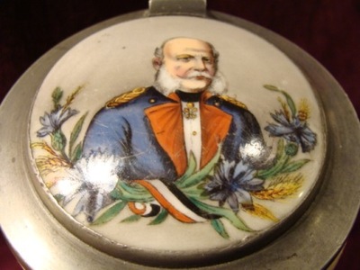 Kufel ceramiczny -REGENSBURG ok 1855r ( Wilhelm I )