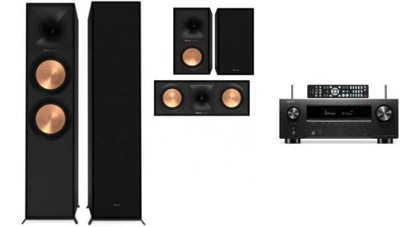 DENON AVR-X2800H + KLIPSCH R-800F / R-40M / R-50C