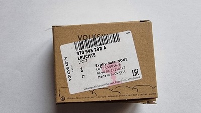 Лампа освітлення. w дзеркало праве skoda 3t0945292a фото №1