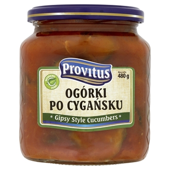 Provitus Ogórki po cygańsku 480g