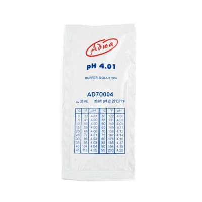 AD70004 BUFOR kalibracji Adwa pH 4.01 20ml płyn