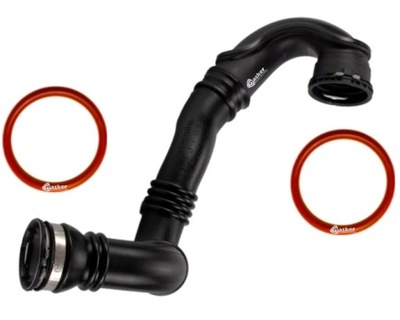 Комплект dwóch силиконовых oringów трубка трубы интеркулер фото №1