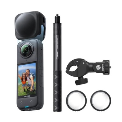 Insta360 X4 Motorcycle Bundle 128GB 8k 360 panoramic sports camera