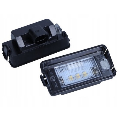 Seat cordoba vario leon 2 ліхтарі освітлення номерного знака фото №1