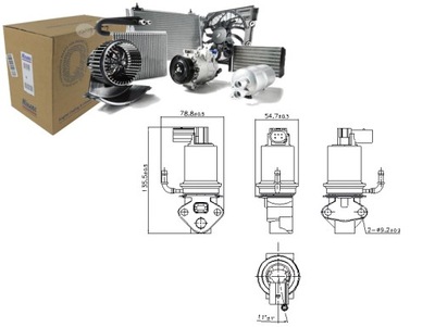 VALVE EGR AUDI A3 SEAT ALHAMBRA ALTEA ALTEA XL LEON TOLEDO III SKODA  