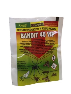 Bandit 40 WP 2x10g zwalcza komary, muchy, kleszcze