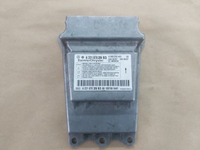 Модуль senor подушка безопасности 2218702993 mercedes w221 фото №1