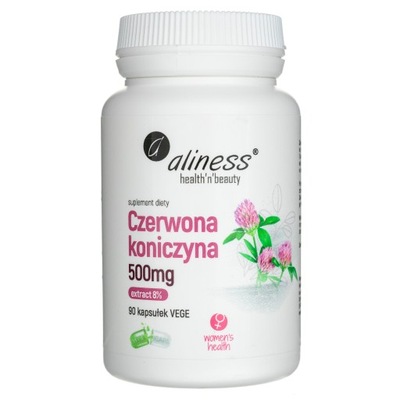 Aliness Czerwona koniczyna extract 8% 500mg 90kaps