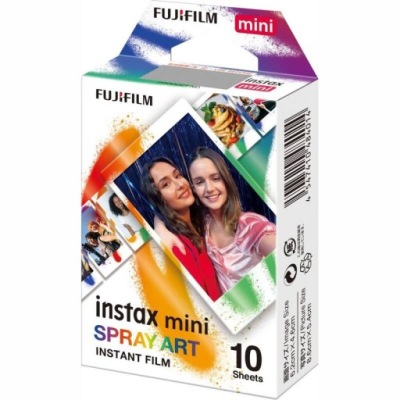 FujiFilm film Instax mini Spray Art 10ks
