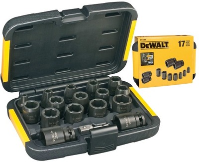 DEWALT DT7506 ZESTAW NASADEK UDAROWYCH 1/2 17EL