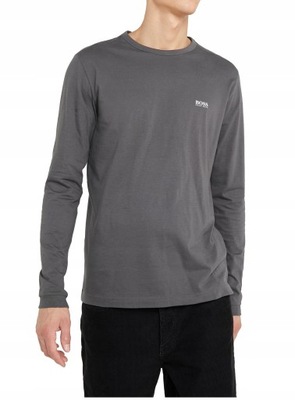 HUGO BOSS Premium Szary Longsleeve Logo _ XXL