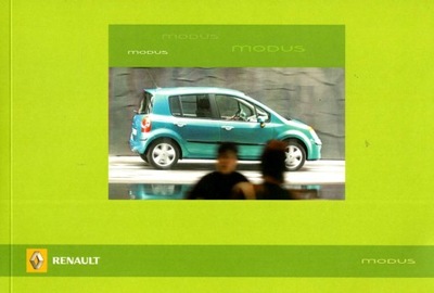 RENAULT MODUS POLSKA MANUAL MANTENIMIENTO 2004-08...  