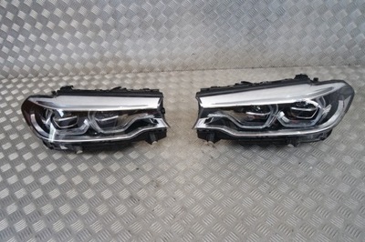 Лампи ліва права bmw 5 g30 full led адаптивний фото №1