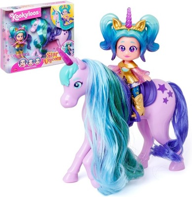 Magic Box - KOOKYLOOS - Star Unicorn – Jednorożec z lalką Aurora