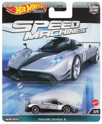 HOT WHEELS CAR CULTURE SPEED MACHINES Pagani Zonda R HKC42