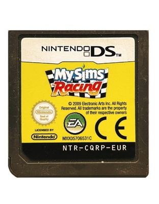 NINTENDO DS NDS My Sims Racing Cartridge