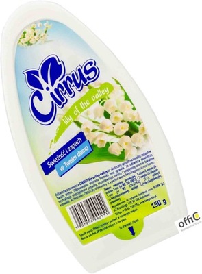 CIRRUS ODŚWIEŻACZ ŻEL 150 g KONWALIA