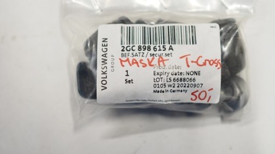 Набор монтажный крепления vw t-roc 2g 2gc фото №1