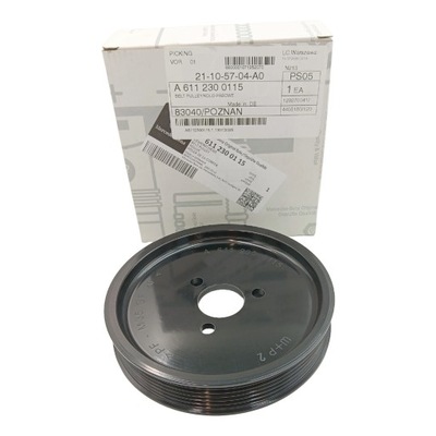 Шкив mercedes оригинальный номер a6112300115 фото №1