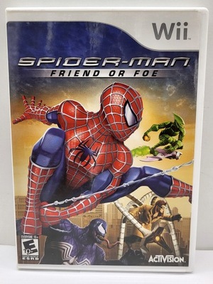 SPIDER -MAN FRIEND OR FOE Wii