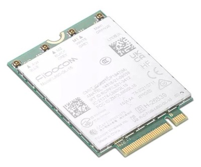 Lenovo ThinkPad Fibocom L860-GL- 16 CAT16 4G LTE M.2 WWAN - modem LTE