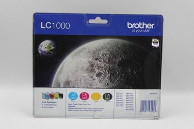 Brother LC1000 LC-1000VALBP 4pack tusz 2015 oryginał