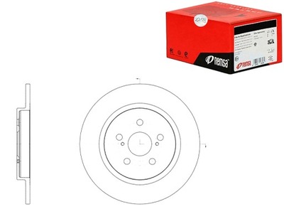 REMSA ДИСКИ ТОРМОЗНЫЕ ТОРМОЗНЫЕ REMSA 4243152160 C42076ABE