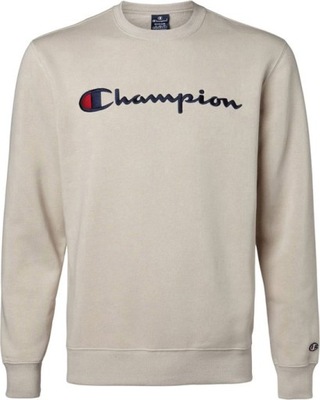 Bluza męska Champion Embroidered Script Logo Fleece Sweatshirt 219204 r.L