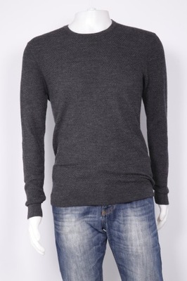 Linea męski sweter 100% wełna merino milutki !R.S