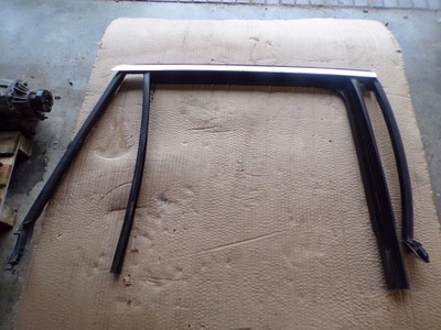 Молдинг рамка хром двері правий задня vw t-roc фото №1