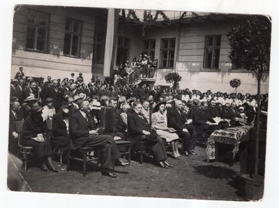 Lwów - Szkoła - Uroczystość - FOTO 1938