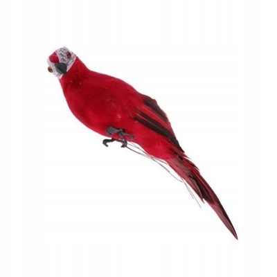 2 x Realistyczna sztuczna papuga ara