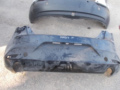 Mazda 3 20- бампер задняя фото №1