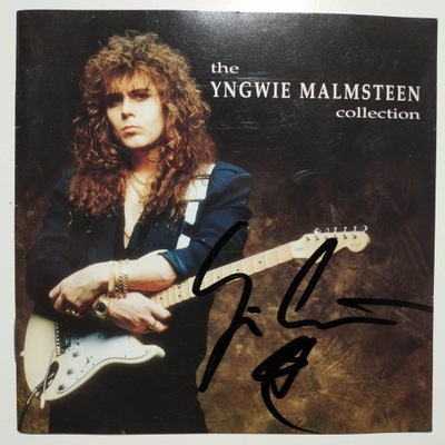 Yngwie Malmsteen The Collection CD AUTOGRAF