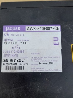 Jaguar xf зчитувач dvd фото №1