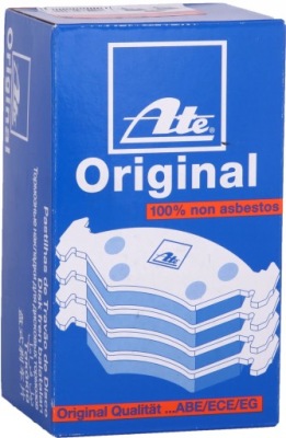 Тормозные колодки тормозные ate 13.0460-7148.2 фото №1