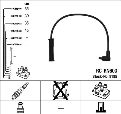 RC-RN603 8185 NGK 