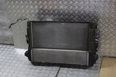 Ford edge sport 2016 2.0 радіатор комплект фото №1