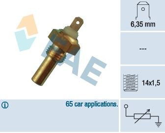 SENSOR TEMPERATURA DE AGUA BMW 3 1975-  